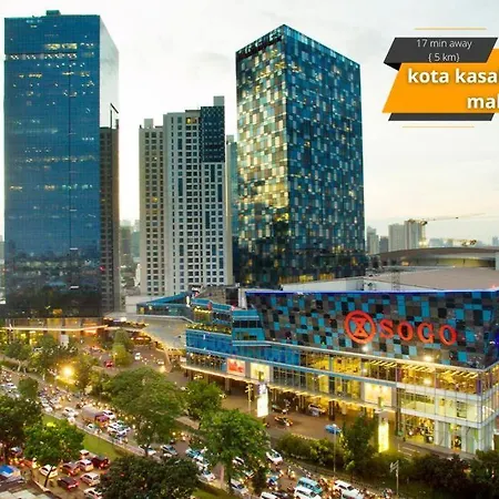 Modern & Comfy Studio In Central Jakarta, Scbd Exterior photo